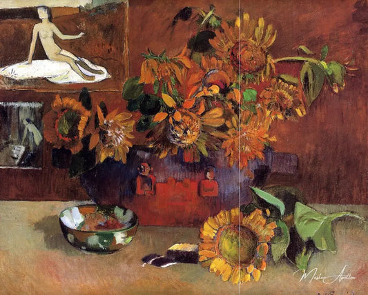 Nature morte avec l'Espérance - Paul Gauguin - Reproductions de tableaux et peintures haut de gamme