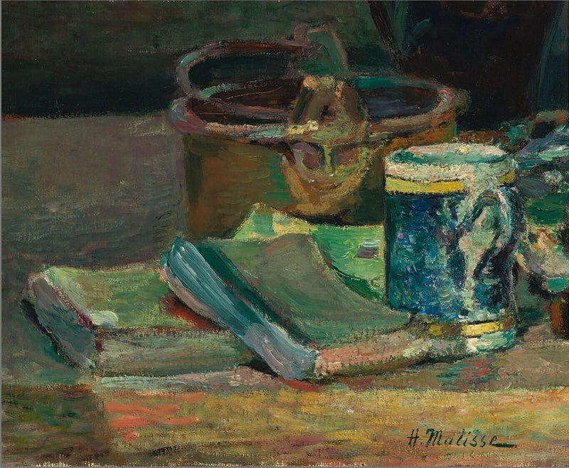 Zátiší s knihami - Henri Matisse