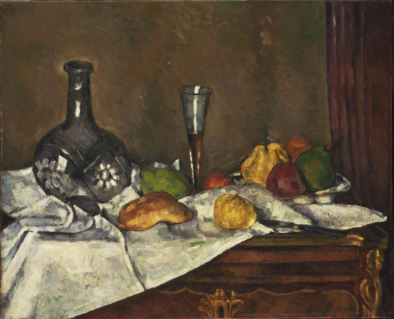 Zátiší s dezertem - Paul Cézanne
