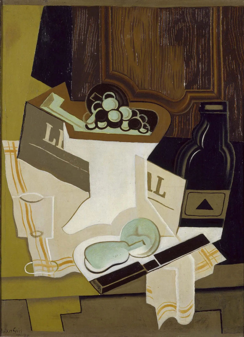 Přírodní smrt před skříní - Juan Gris