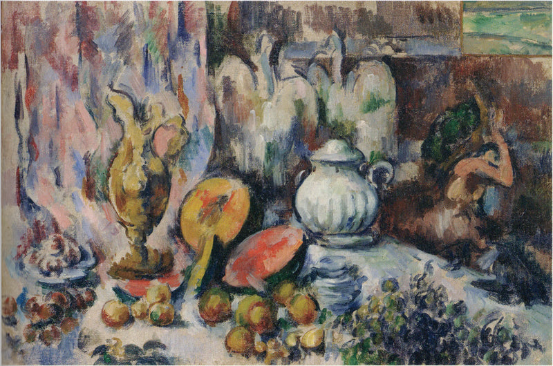 Zátiší - Banquetový stůl - Paul Cézanne