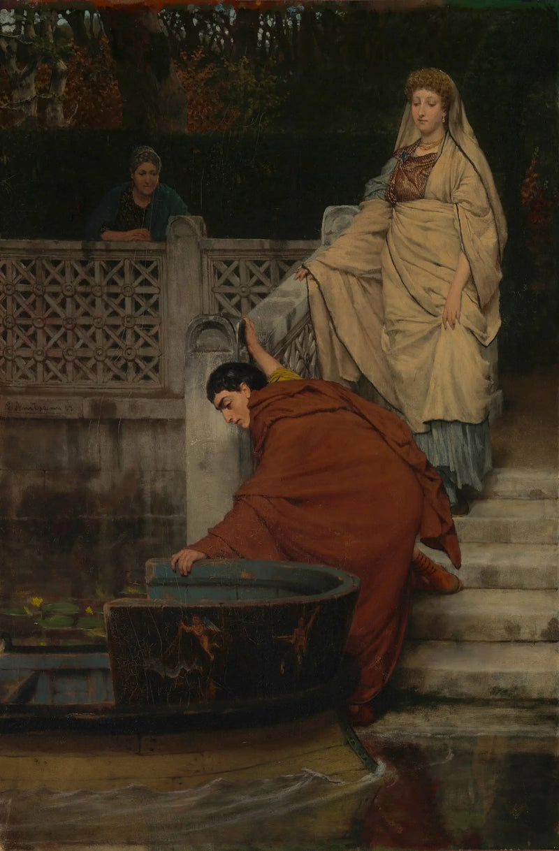Navigace na plachetnici - Lawrence Alma-Tadema