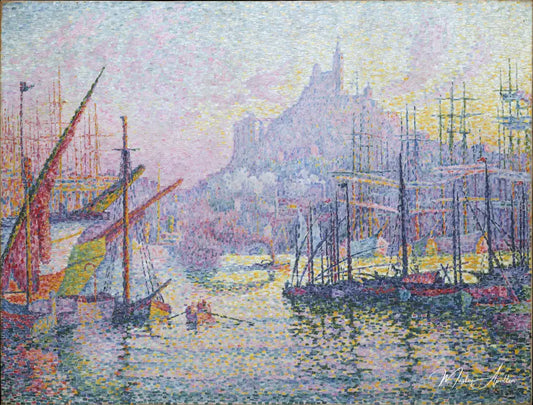 Notre-Dame-de-la-Garde (La Bonne-Mère), Marseilles - Paul Signac - Reproductions de tableaux et peintures haut de gamme