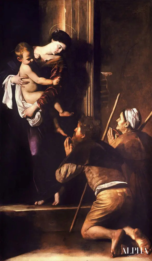 Notre Dame de Lorette - Caravage - Reproductions de tableaux et peintures haut de gamme