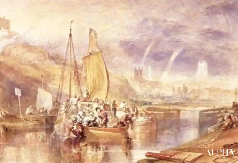 Nottingham - William Turner - Reproductions de tableaux et peintures haut de gamme