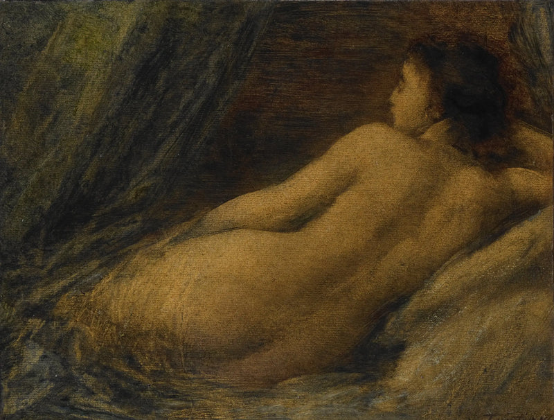 Nu ležící - Henri Fantin-Latour