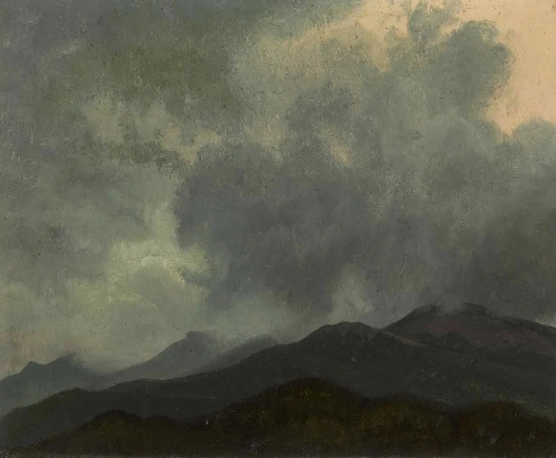 Bouřlivé mraky, Bílé hory, New Hampshire - Albert Bierstadt
