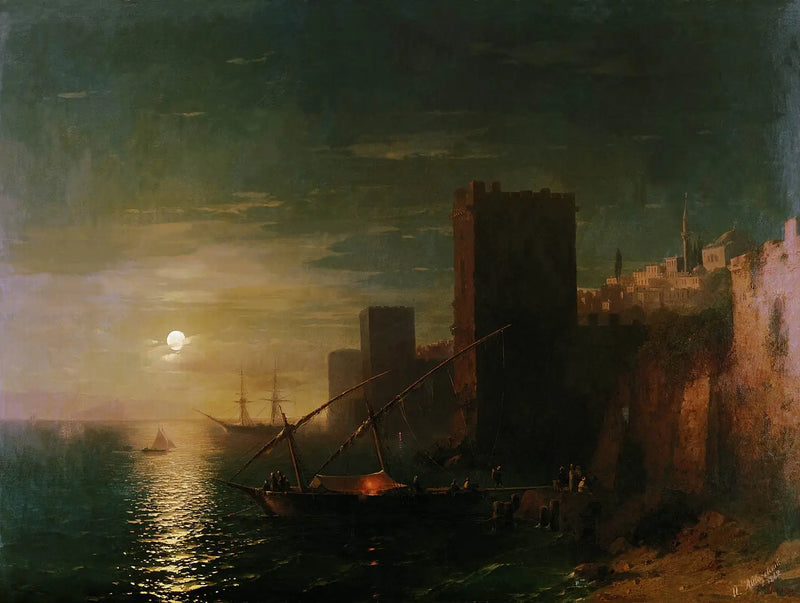 Noční v Konstantinopoli - Ivan Aïvazovski