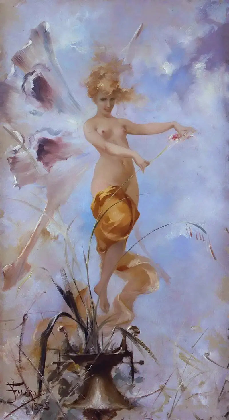 Nymfa - Luis Ricardo Falero