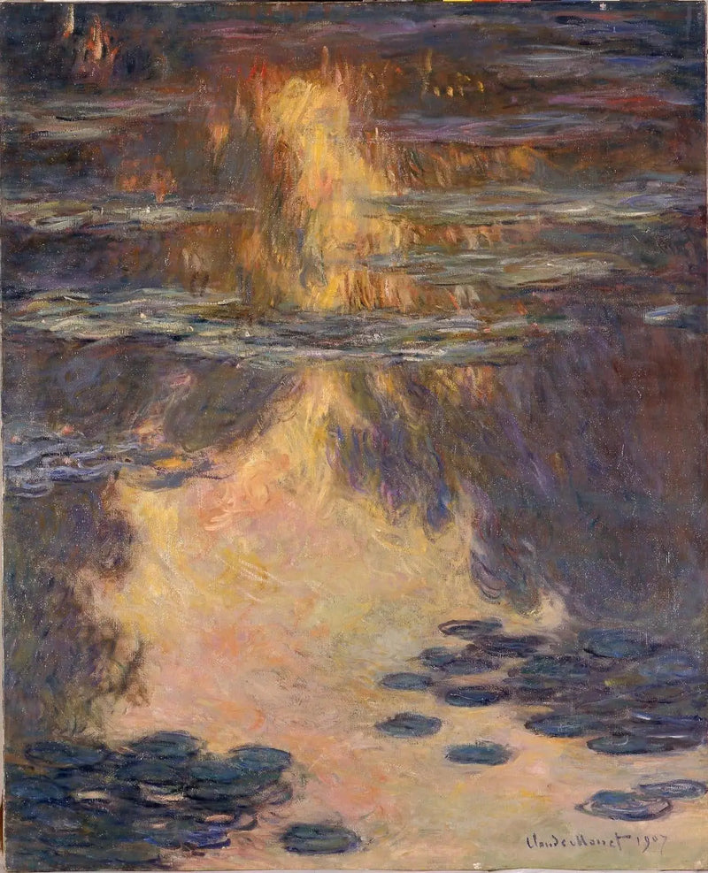 Lekníny - Claude Monet
