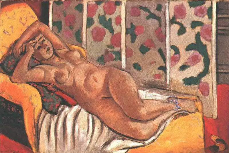 Žlutá odaliska - Henri Matisse