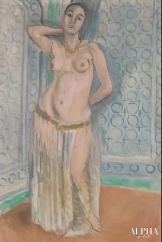 Odalisque ou l'esclave blanche - Matisse - Reproductions de tableaux et peintures haut de gamme