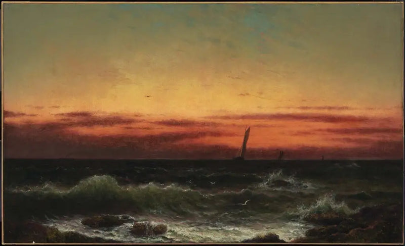 Off Shore: Po bouři - Martin Johnson Heade