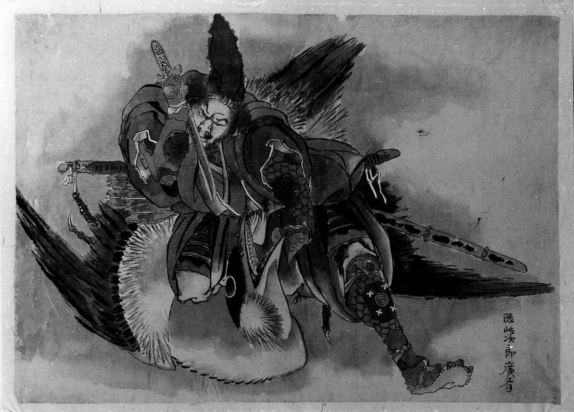 Okijirō Hironari - Hokusai - Alpha Reproduction