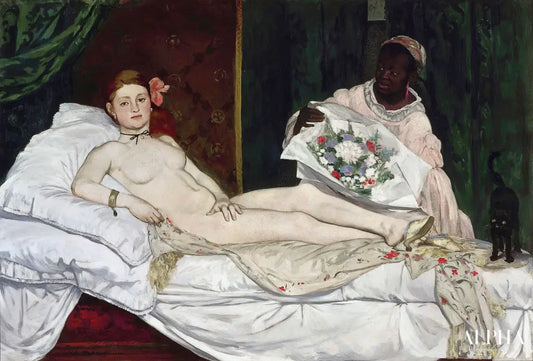 Olympia - Edouard Manet - Reproductions de tableaux et peintures haut de gamme