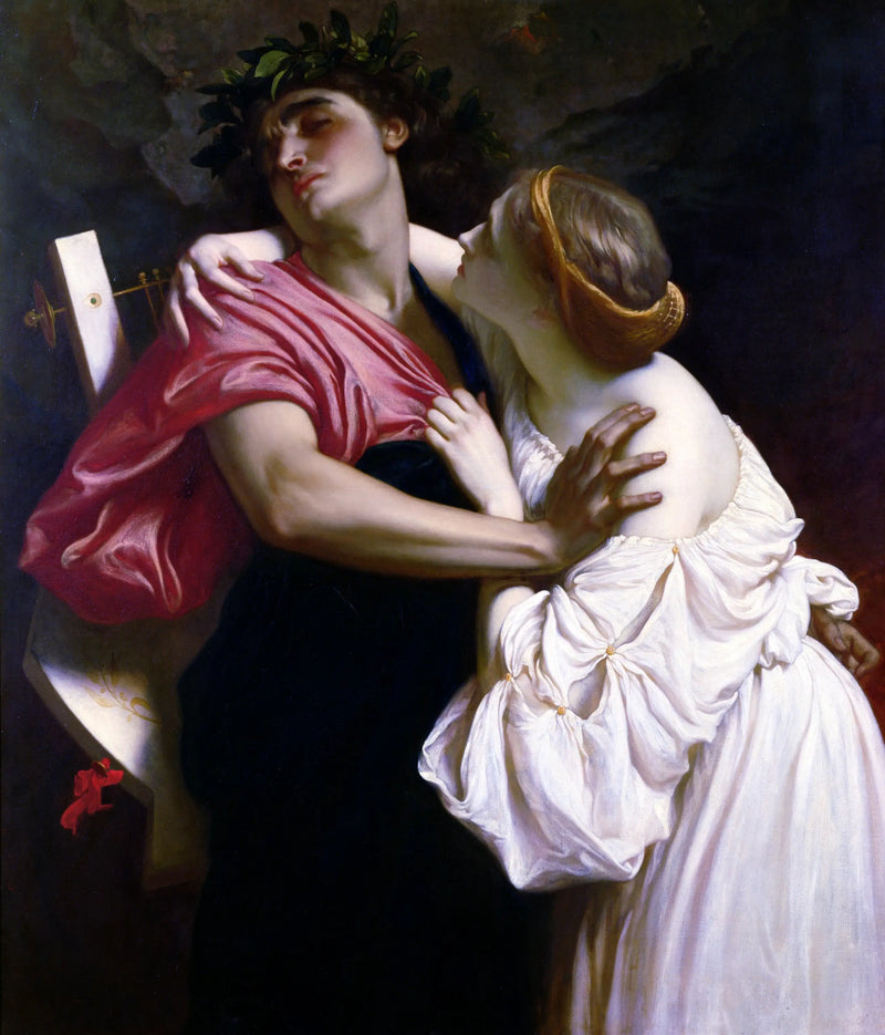 Orfeus a Eurydika - Frederic Leighton