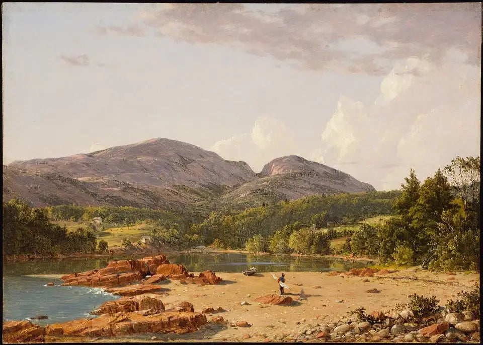 Otter Creek Mont Désert - Frederic Edwin Church - Alpha Reproduction