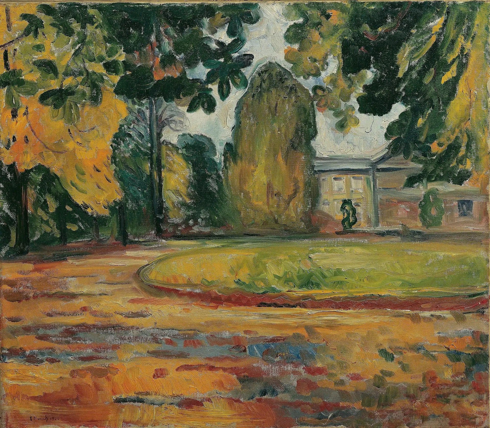 parc à Kösen - Edvard Munch - Alpha Reproduction