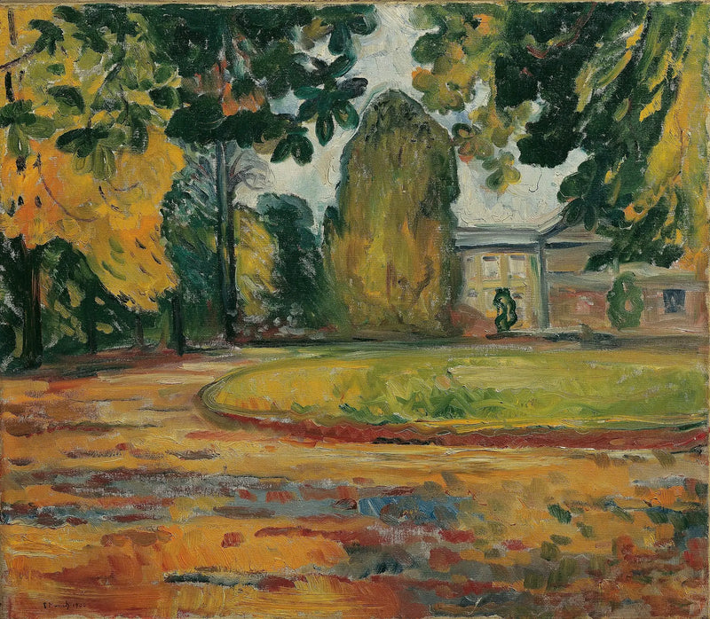 park v Kösen - Edvard Munch