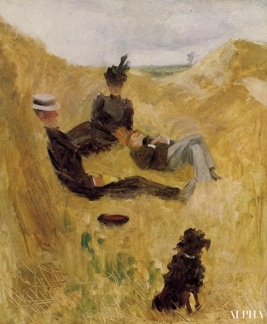 Parti dans le pays - Toulouse Lautrec - Reproductions de tableaux et peintures haut de gamme