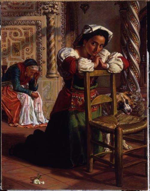 Minulost a přítomnost - William Holman Hunt