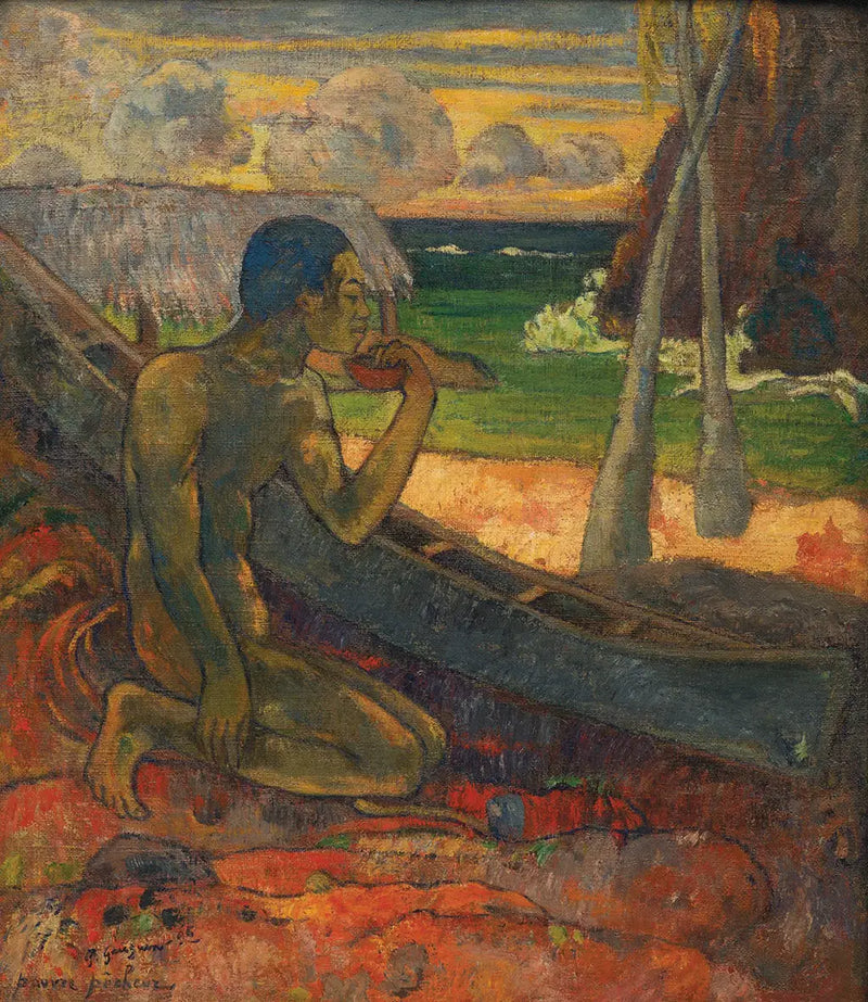 Chudý rybář - Paul Gauguin