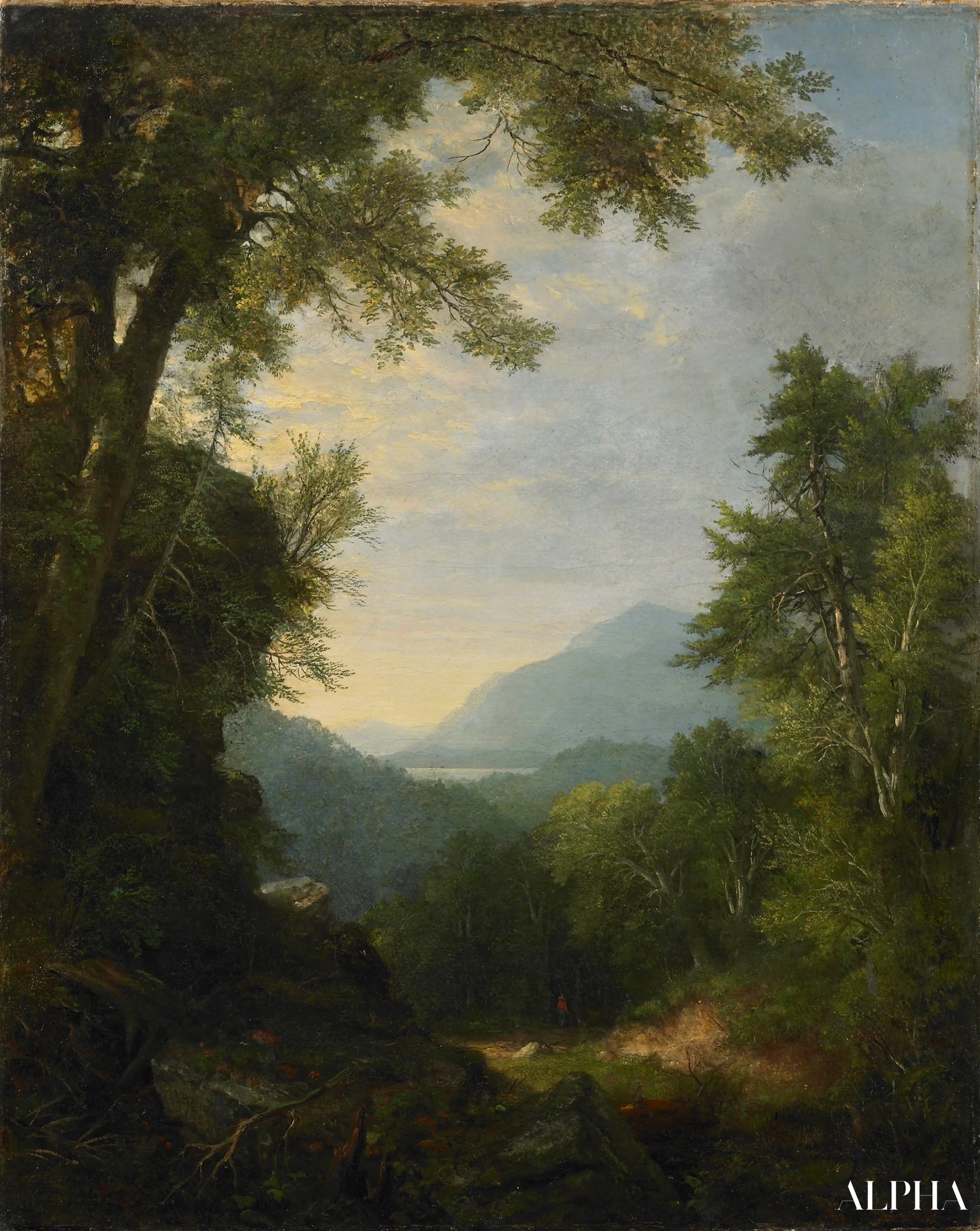 Paysage, 1859 - Asher Brown Durand - Reproductions de tableaux et peintures haut de gamme