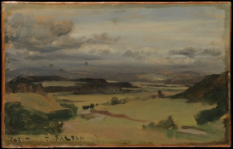 Krajina v Civita Castellana - Jean-Baptiste Camille Corot