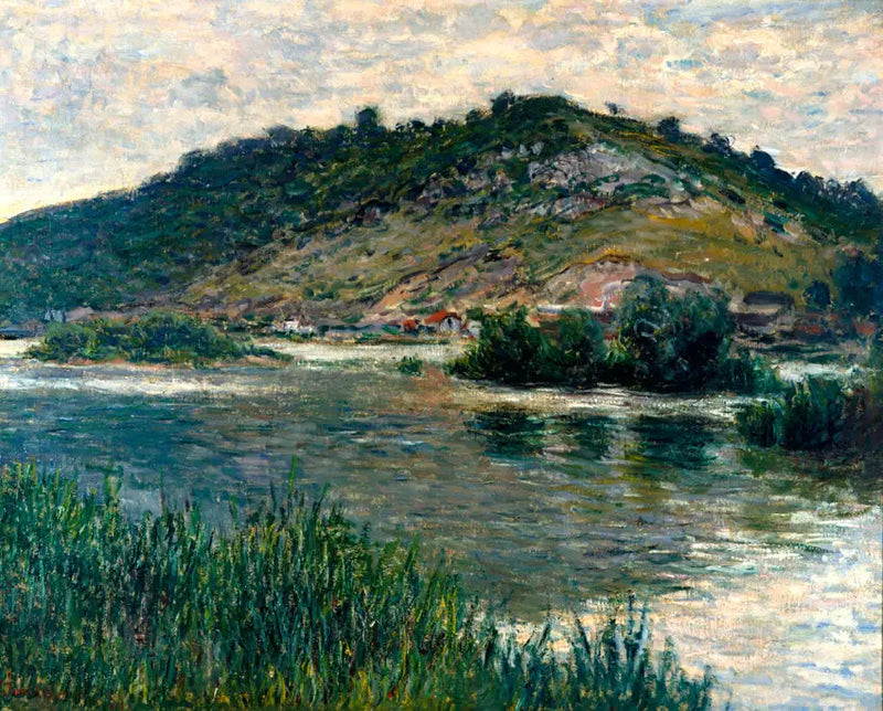 Krajina v Port-Villez - Claude Monet