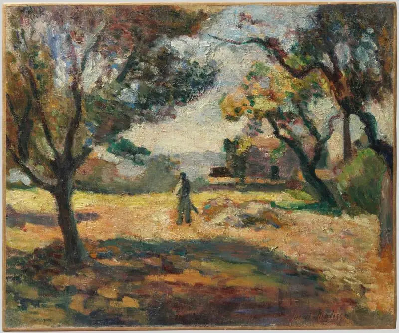 Korsická krajina - Henri Matisse