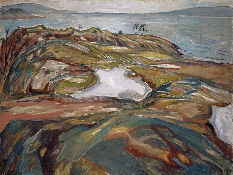 Přímořská krajina - Edvard Munch