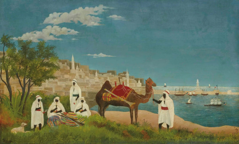 Alžírská krajina - Henri Rousseau