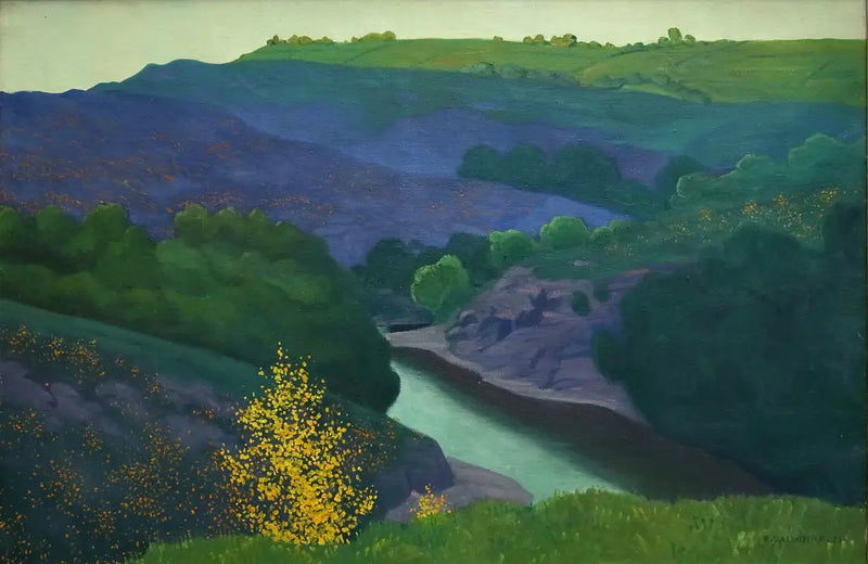 Paysage de la Creuse - Felix Vallotton
