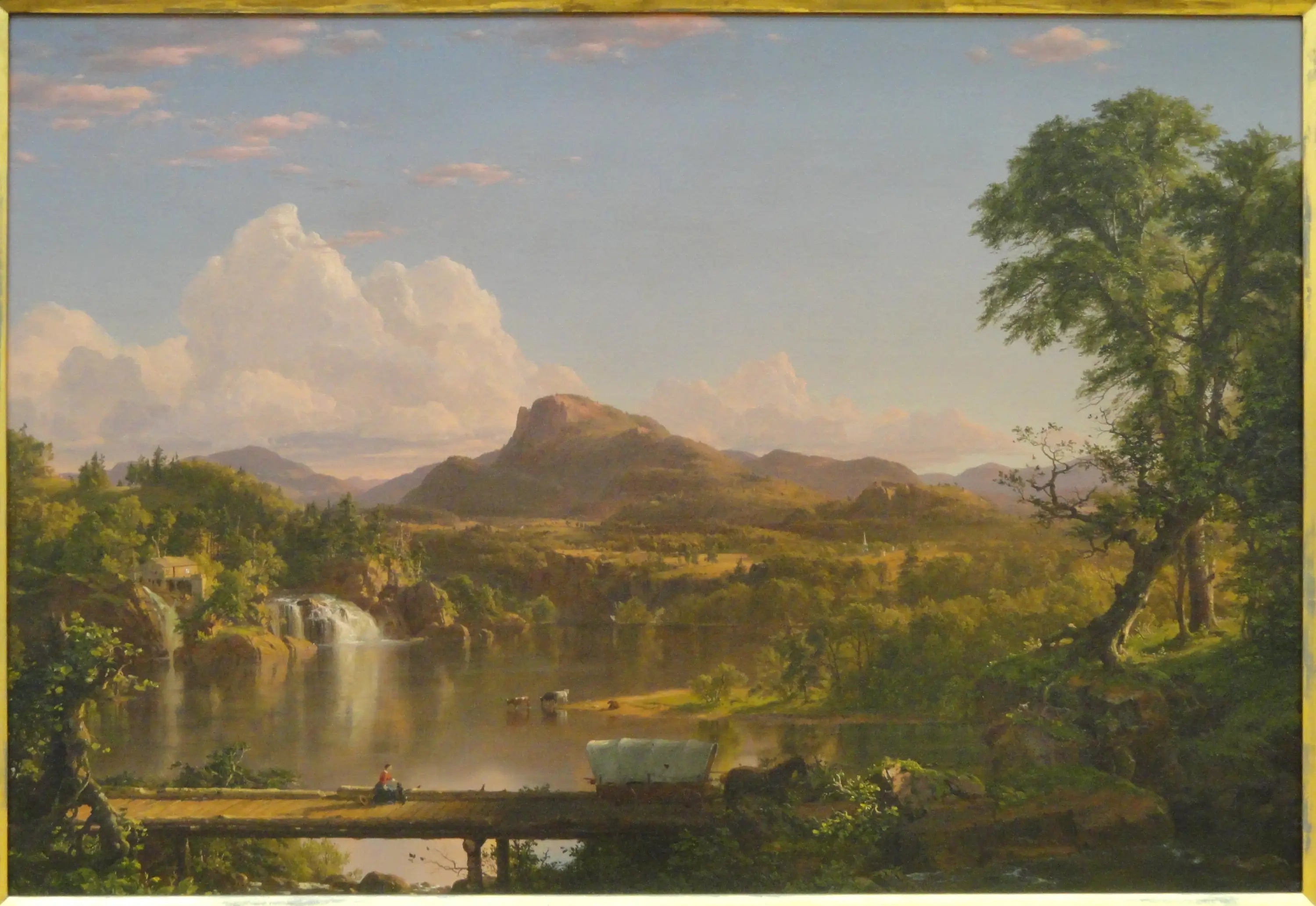 Paysage de la Nouvelle-Angleterre - Frederic Edwin Church - Alpha Reproduction