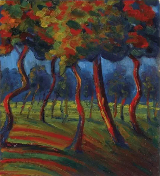 Milanová krajina (Boccioni) - Umberto Boccioni