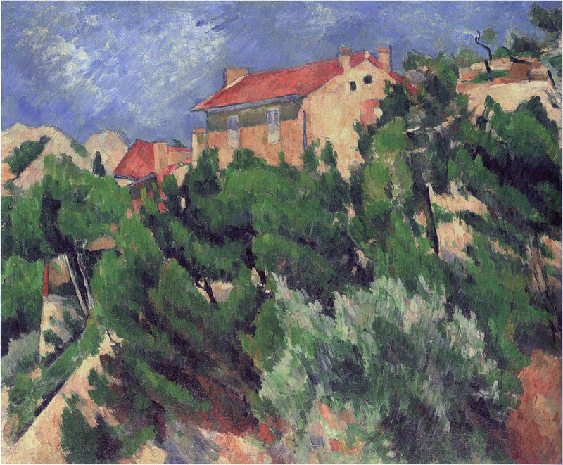 Krajina v Provence - Paul Cézanne