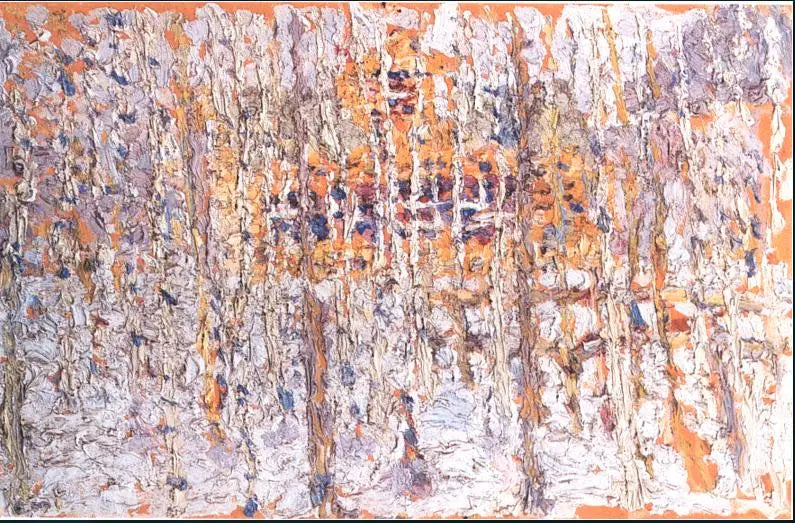 Zimní krajina s mladým domem - Kazimir Malevič