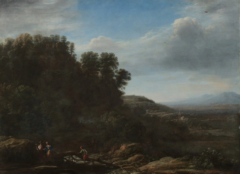Italská krajina - Claude Lorrain
