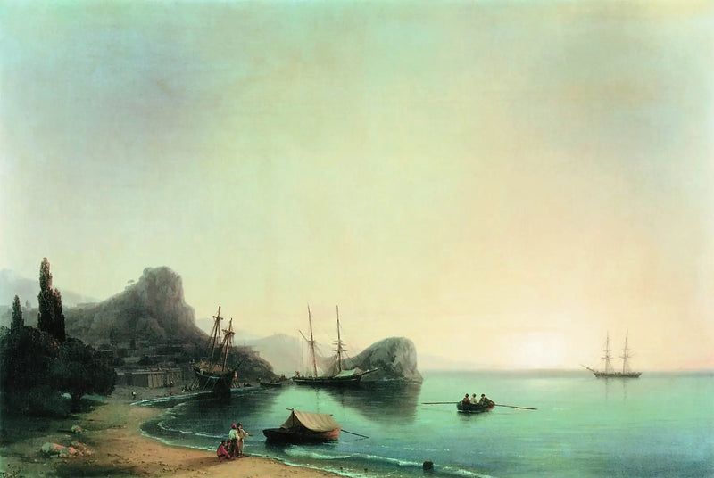 Italská krajina - Ivan Aïvazovski