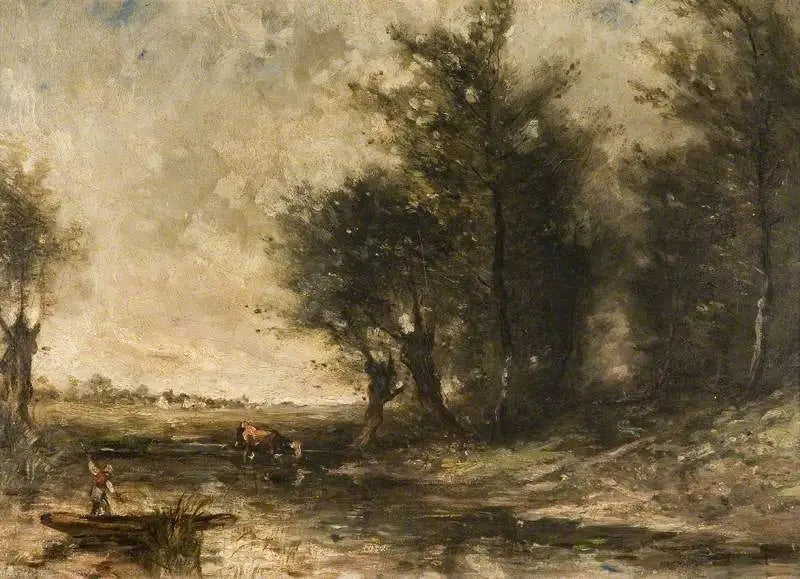 Krajina - Jean-Baptiste Camille Corot
