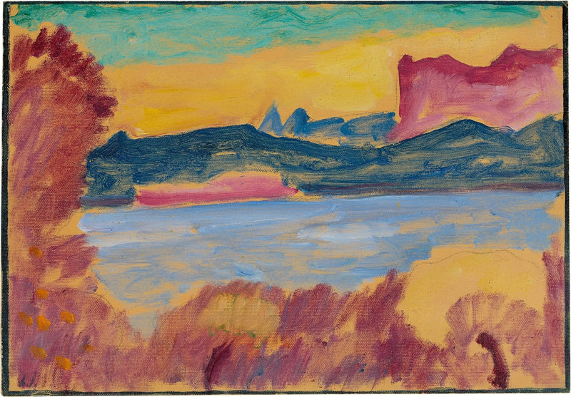 Krajina, Ženevské jezero - Alexej von Jawlensky