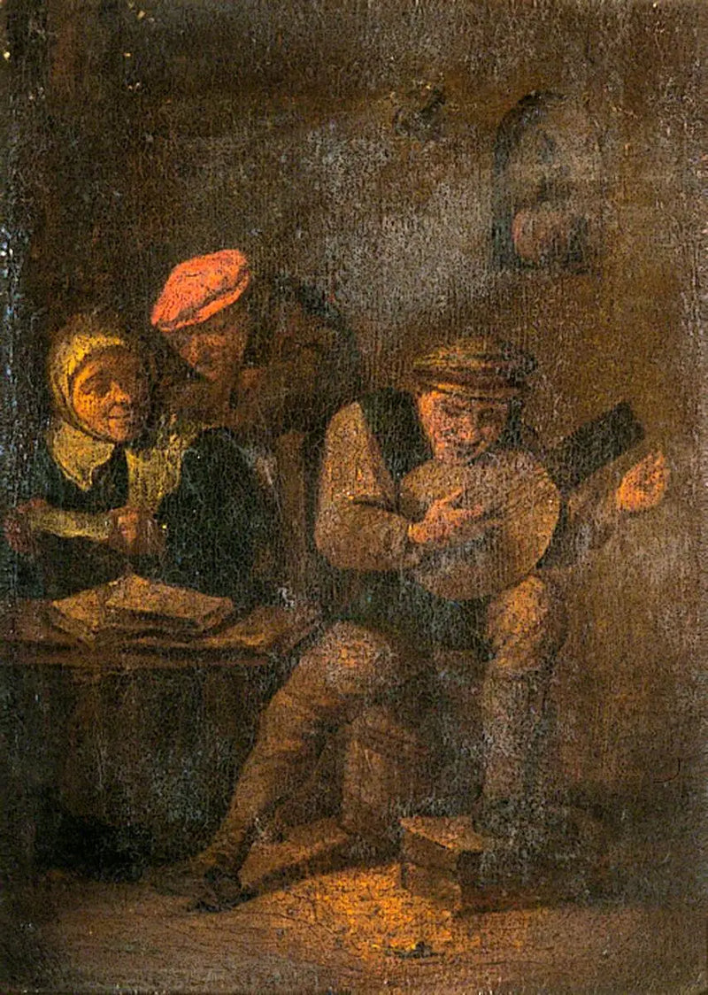 Holandský rolníci - David Teniers mladší