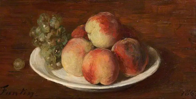 Broskve a hrozny - Henri Fantin-Latour