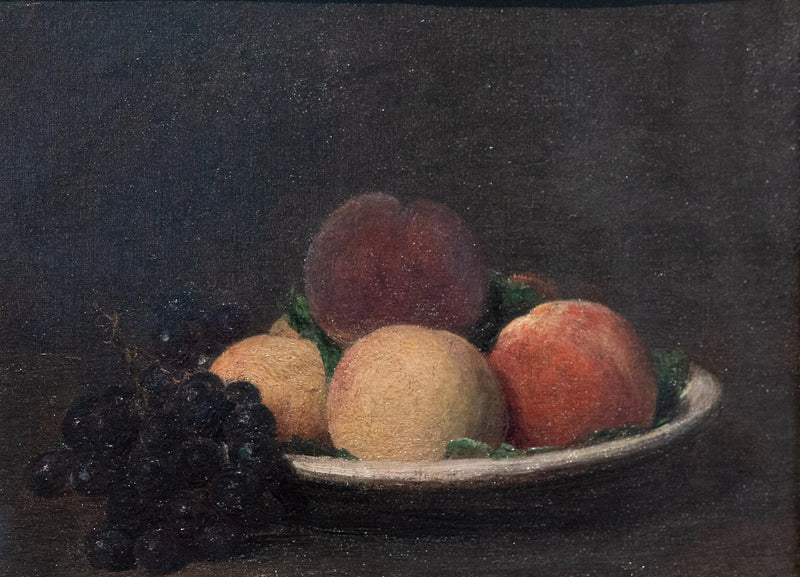 Broskve a černé hrozny - Henri Fantin-Latour