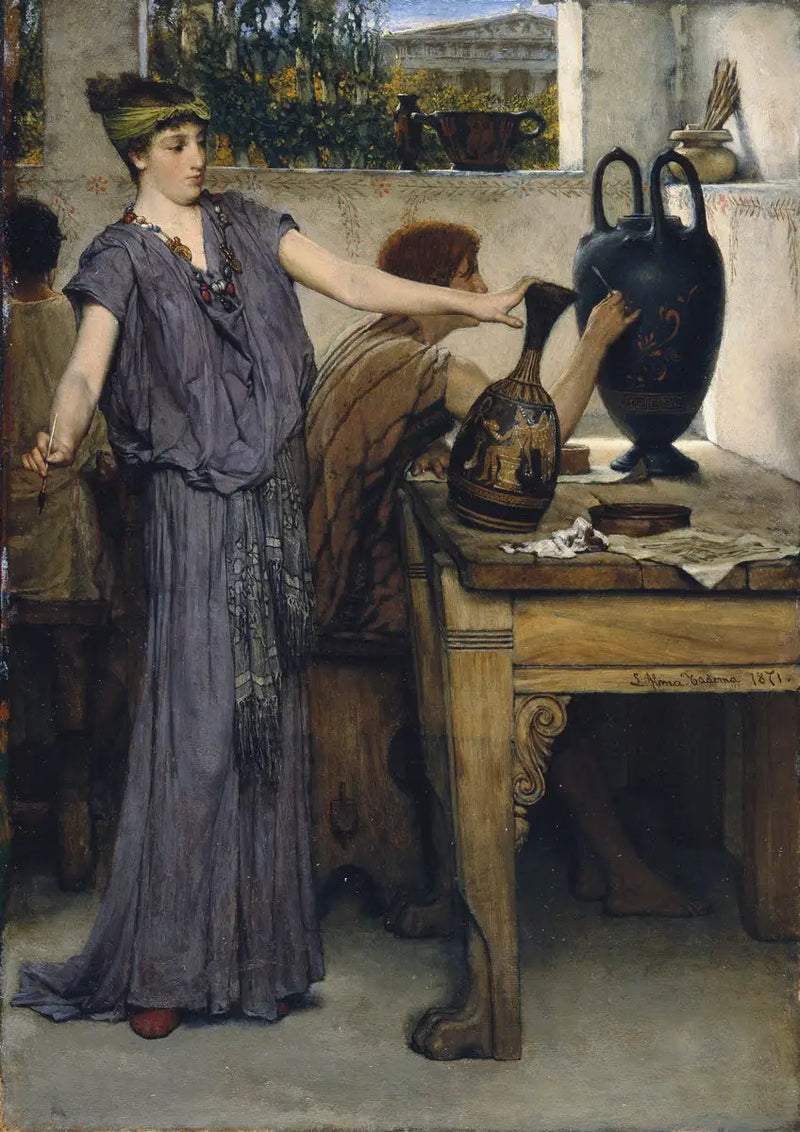 Etruské malíři váz - Lawrence Alma-Tadema