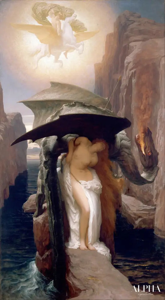 Persée et Andromède - Frederic Leighton - Reproductions de tableaux et peintures haut de gamme