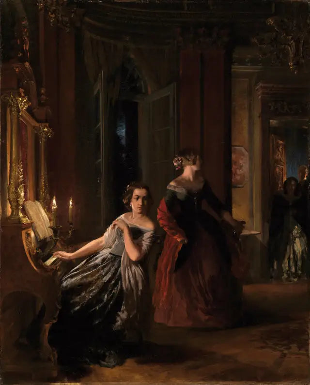 Perturbace - Adolph von Menzel