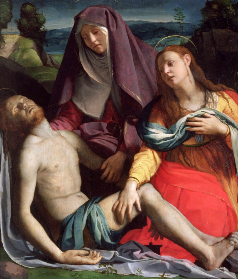 Pieta s svatou Marie-Magdalenou - Bronzino