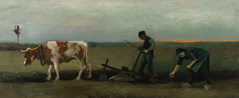 Sázení brambor - Vincent van Gogh