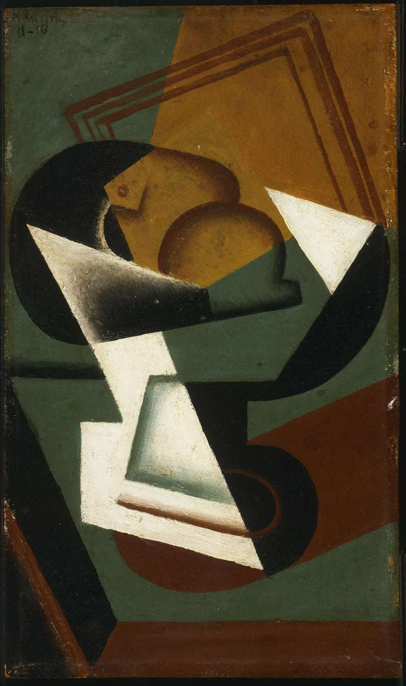 Talíř s ovocem - Juan Gris
